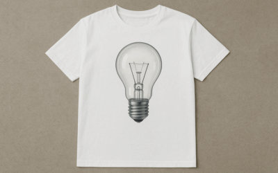 Как се прави една тениска – от идеята до печата